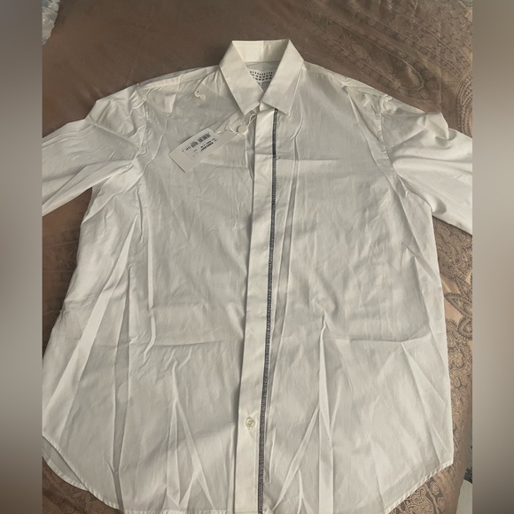 Maison Martin Margiela Other - Maison Margiela Mens Cotton Stitch Shirt Sz 41/L